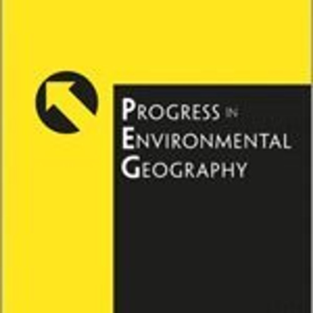 Progress in Environmental Geography