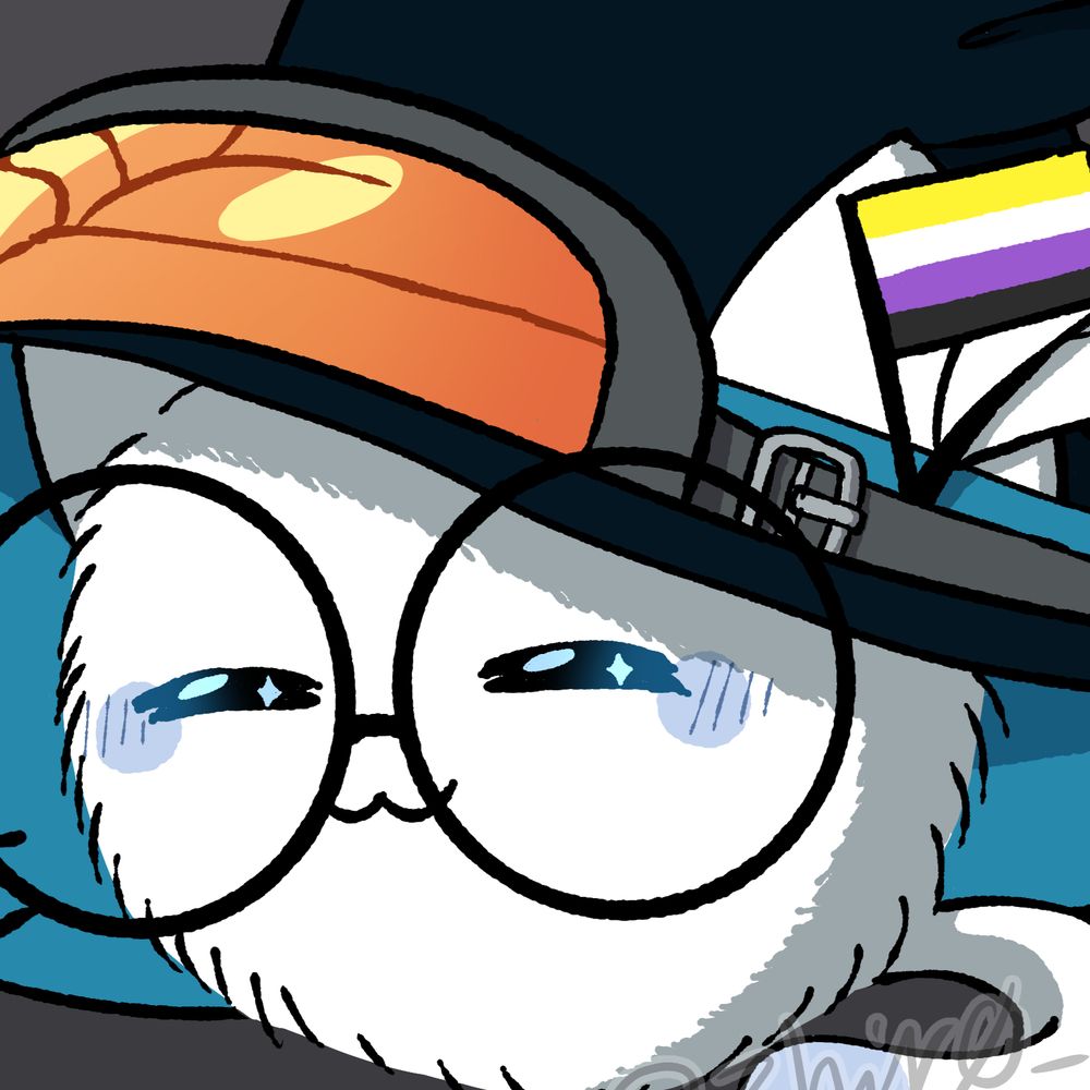 Cat | Quilldren with a Witch hat 🖋️(🔞)