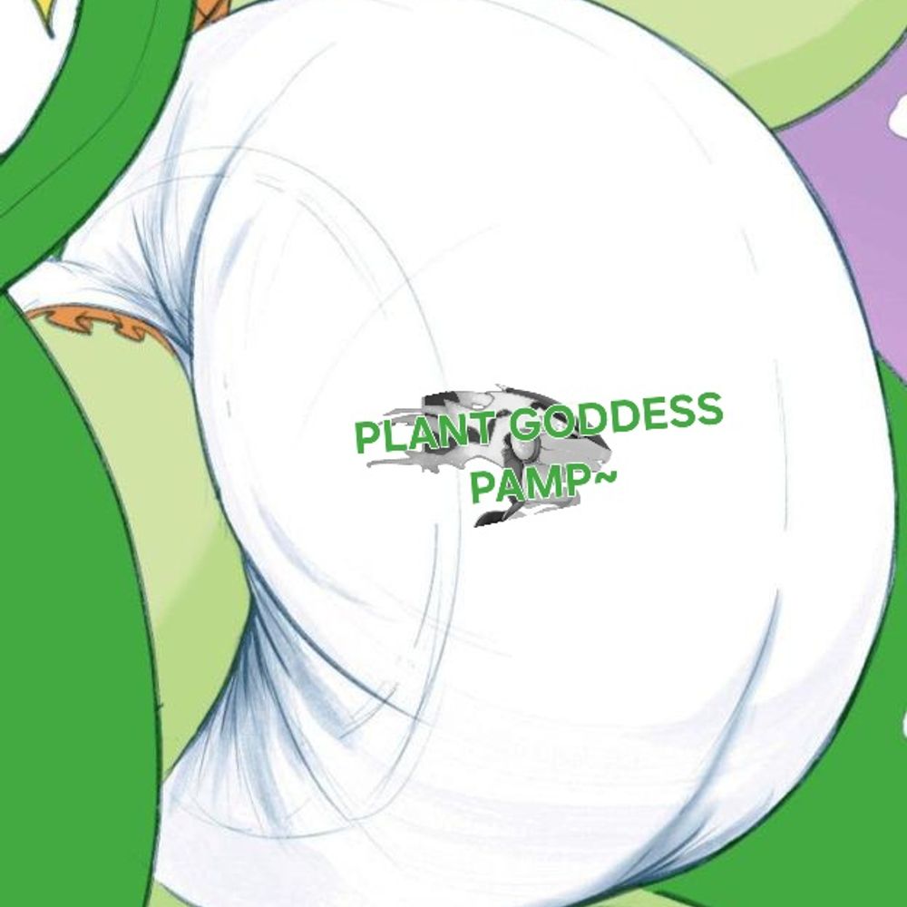 Sagging moist plant pamp~