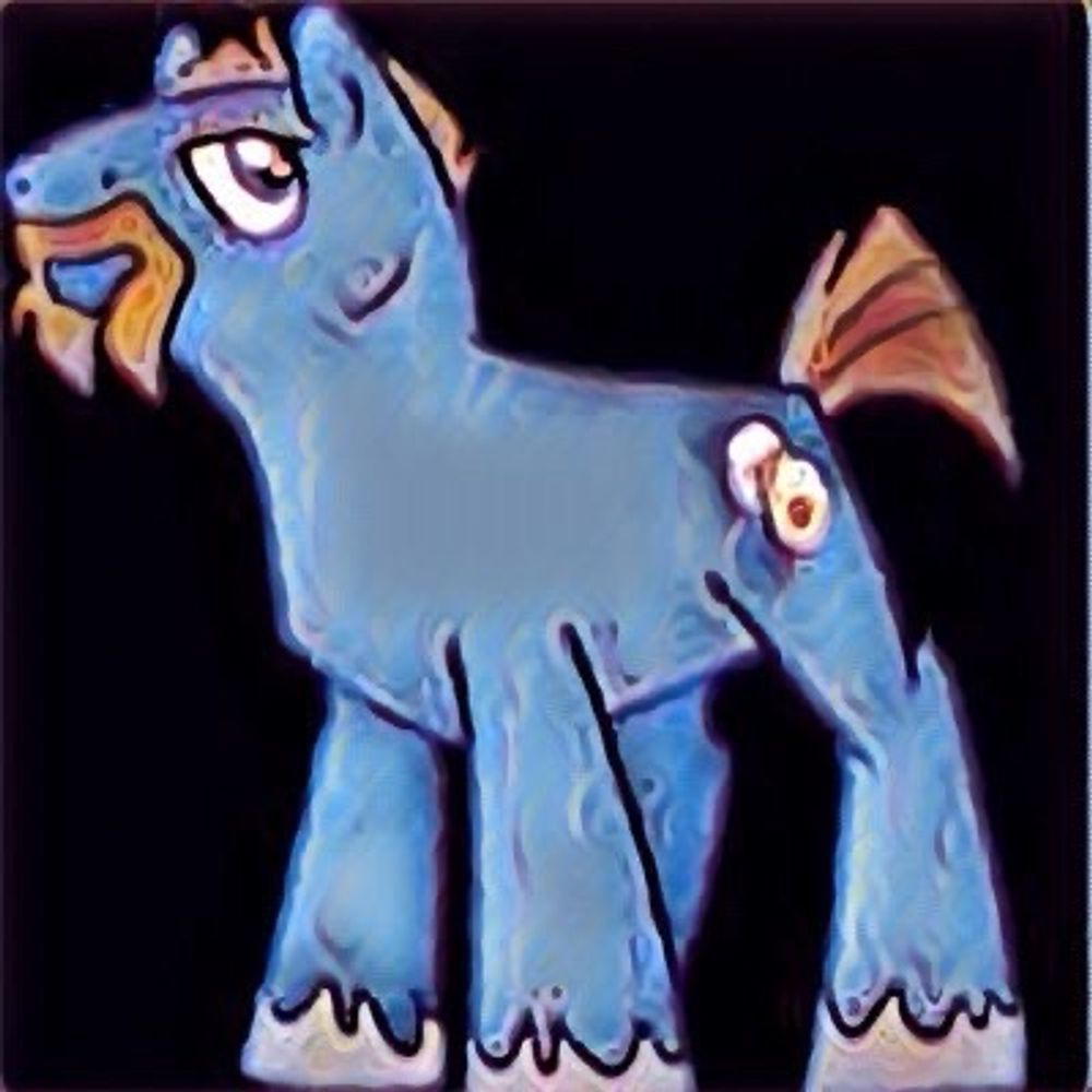 Das blaue Pony