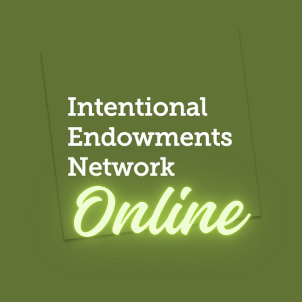 Intentional Endowment Network (IEN)