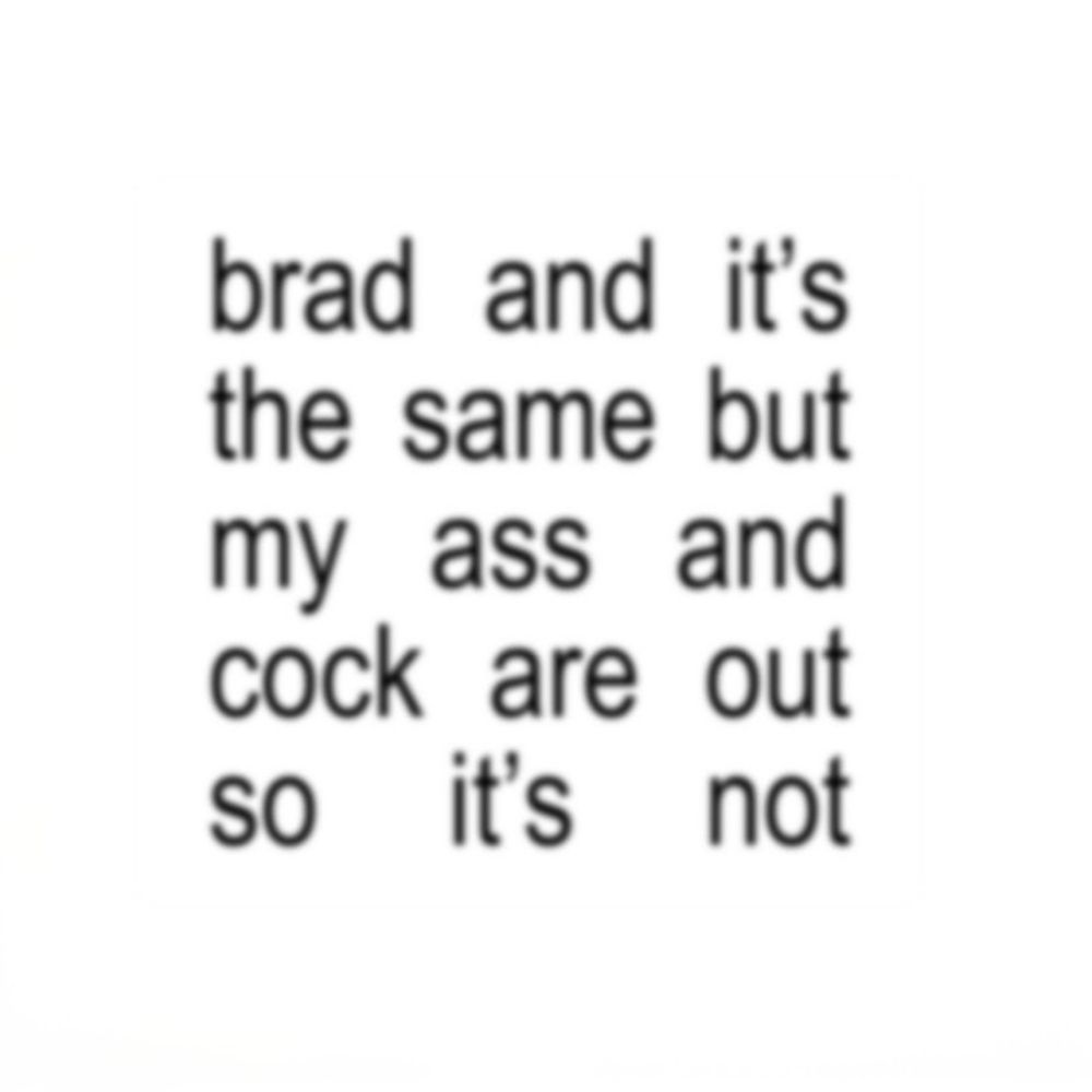 brad 💦