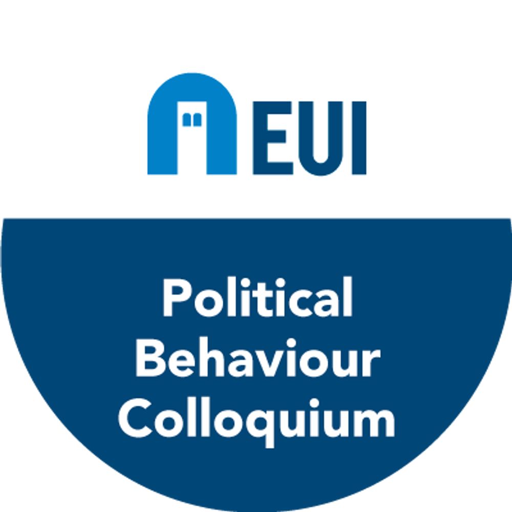EUI Political Behaviour Colloquium