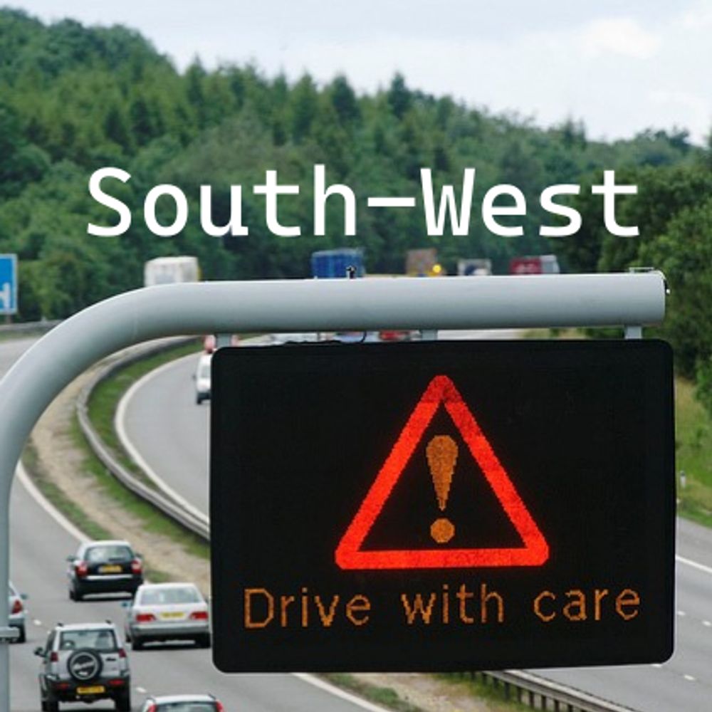 South-West England Highway Alerts (Unofficial)