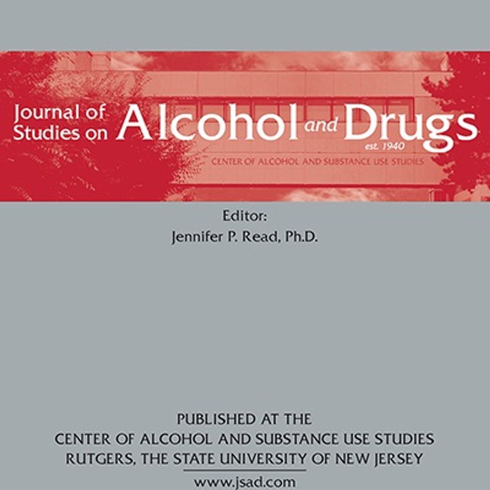 Journal of Studies on Alcohol and Drugs