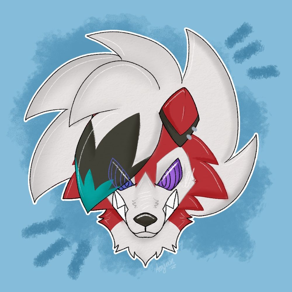Moon Sky, Lycanroc/Winged husky