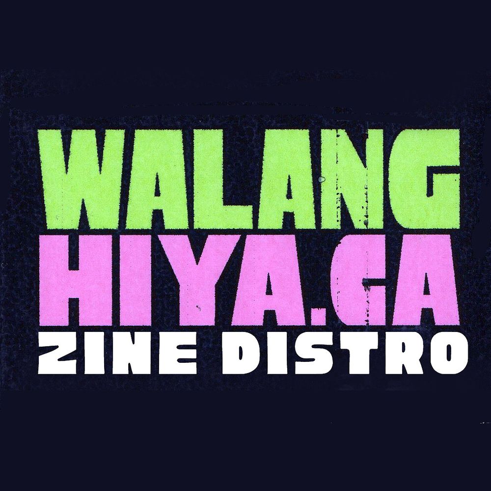 Walang Hiya Zine Distro