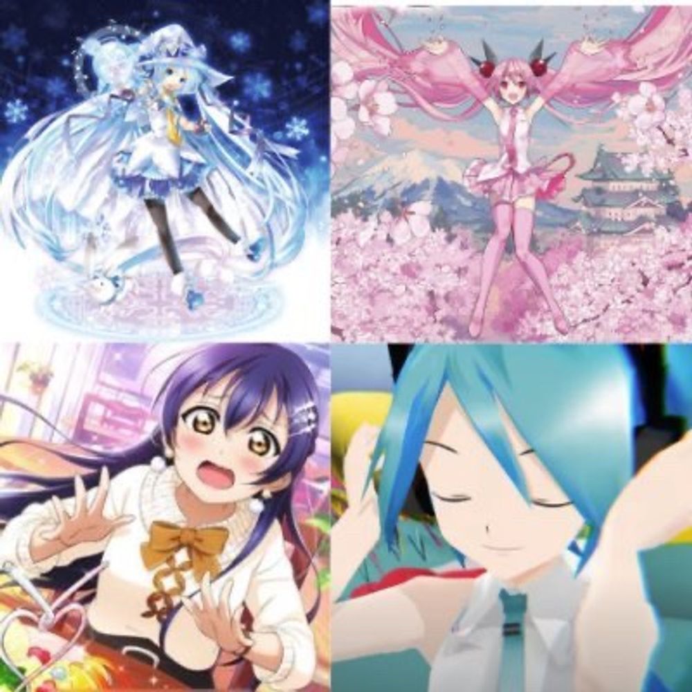 🫧リコテル🫧🌸桜ミク＆テルユアちゃん🌈