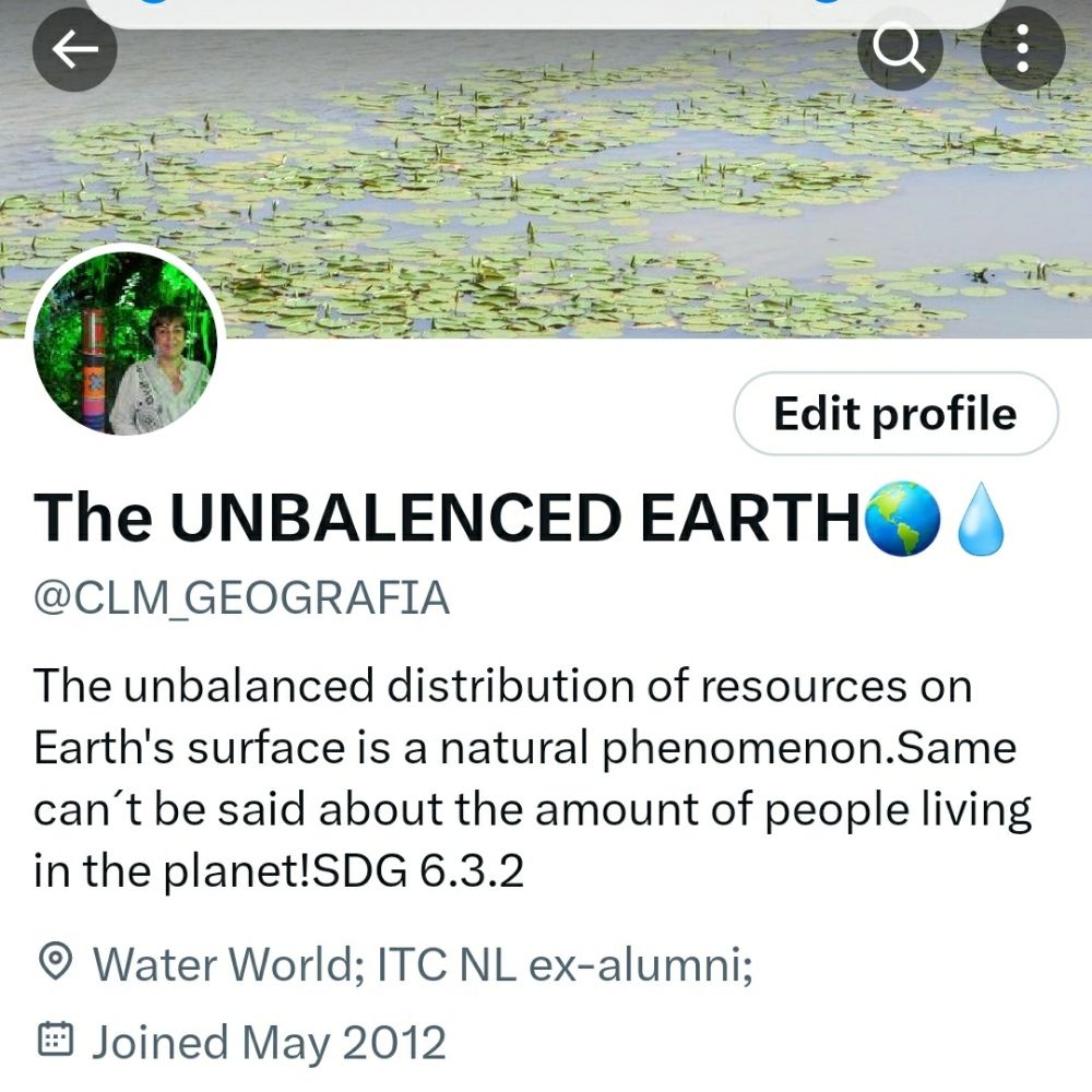 The UNBALENCED EARTH 🌎💧