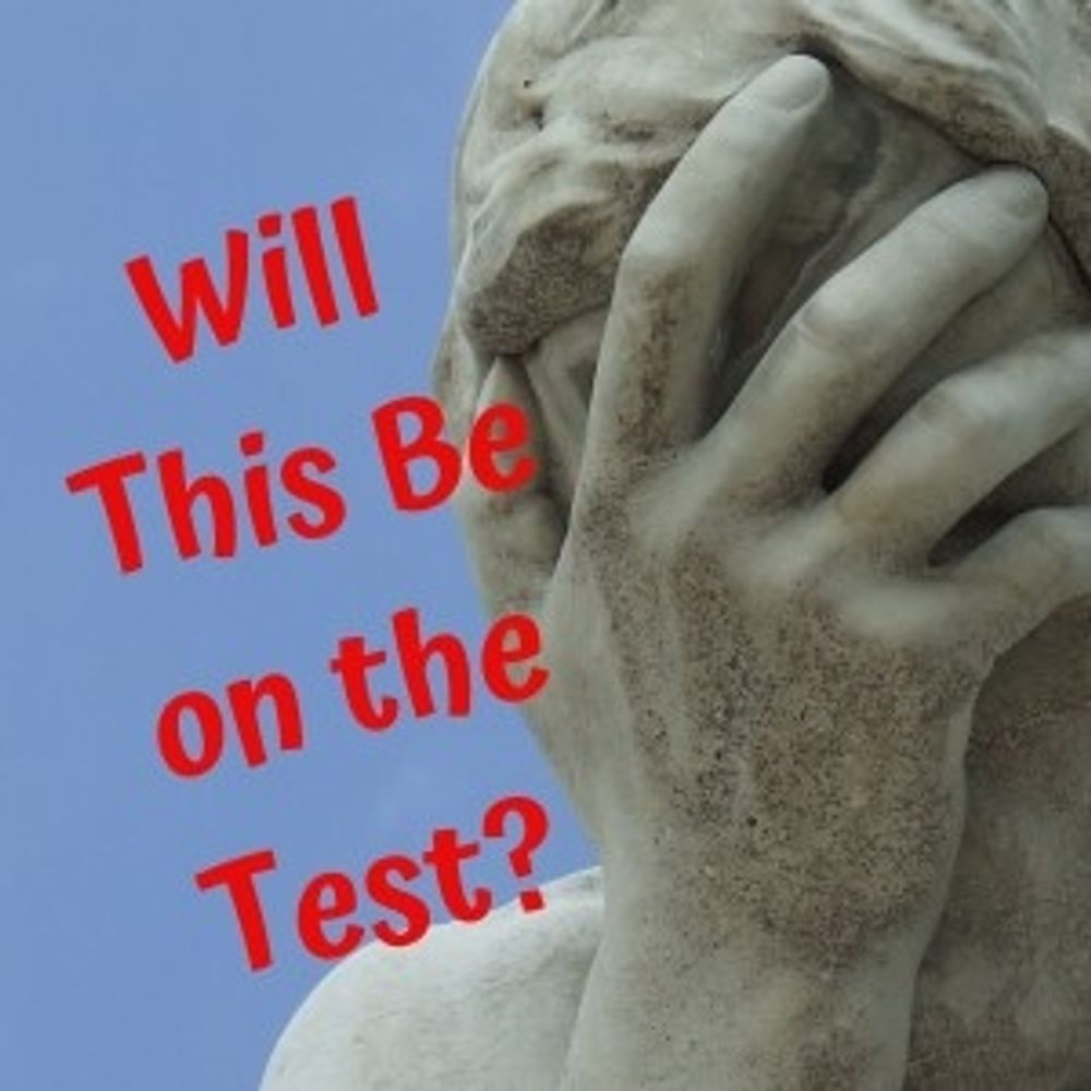 Will This Be on the Test?