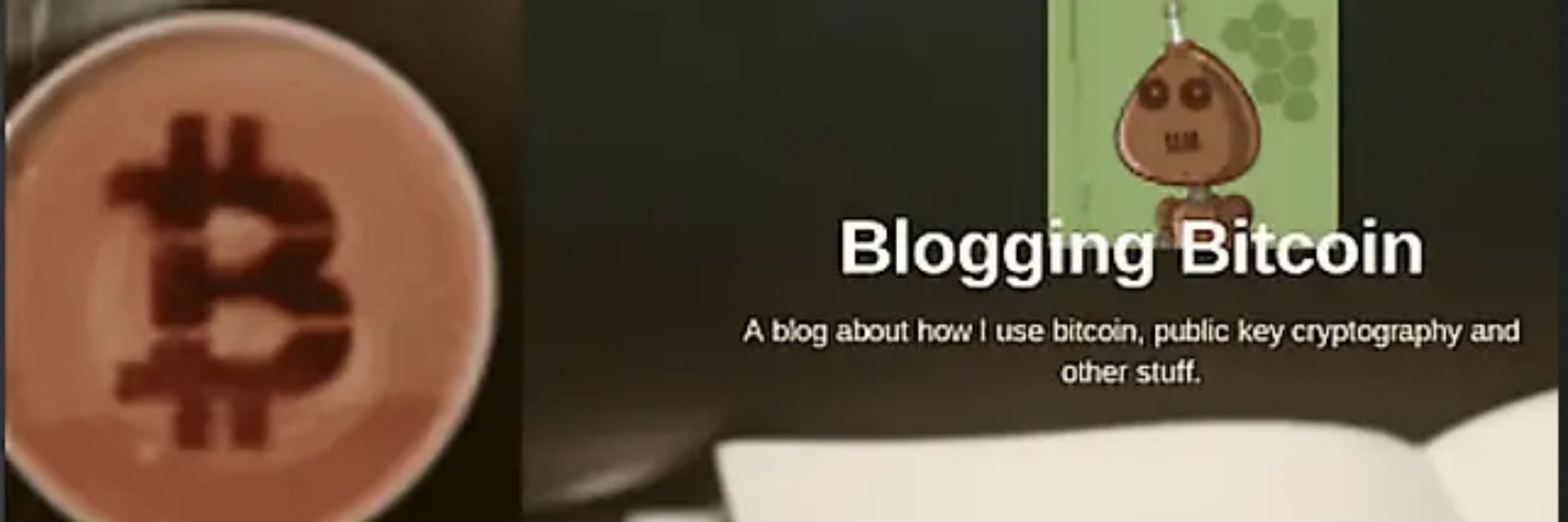 Blogging Bitcoin