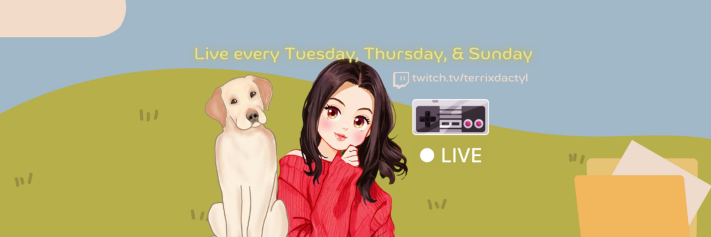  Terridactyl ⋆☕₊˚⊹♡ Twitch Streamer