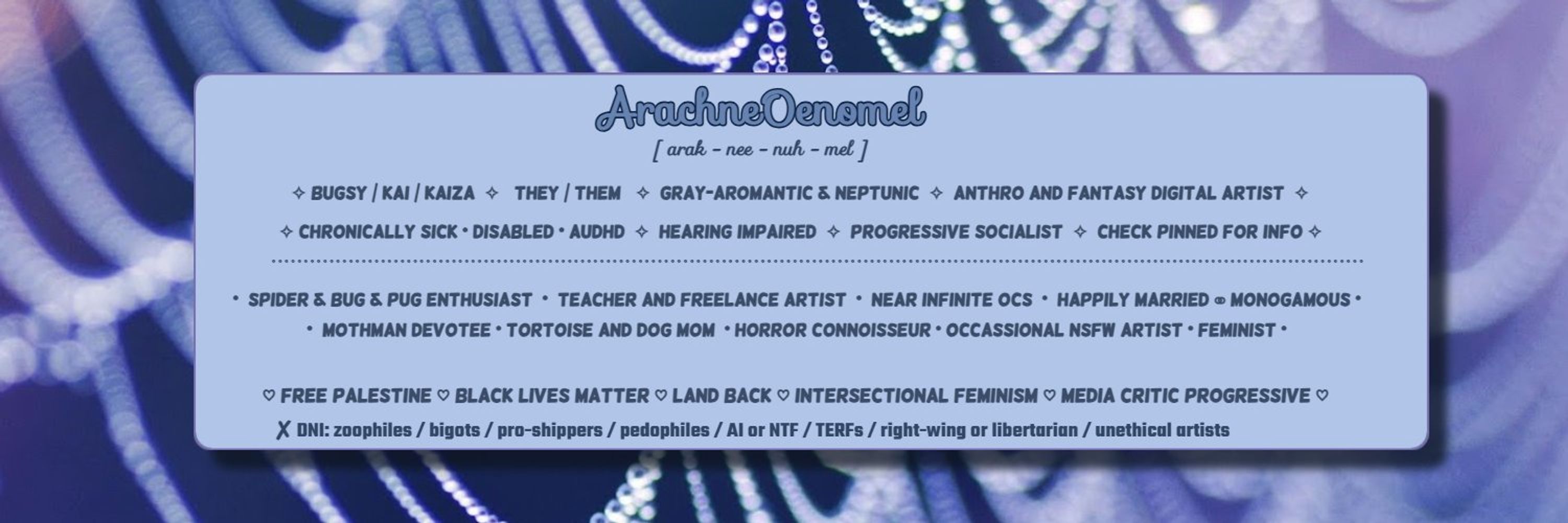ArachneOenomel ♡