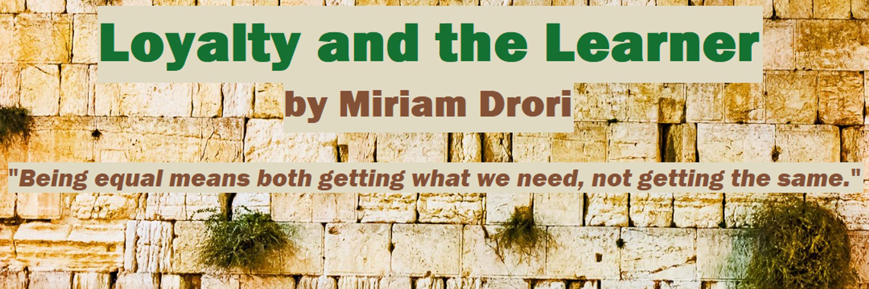 Miriam Drori
