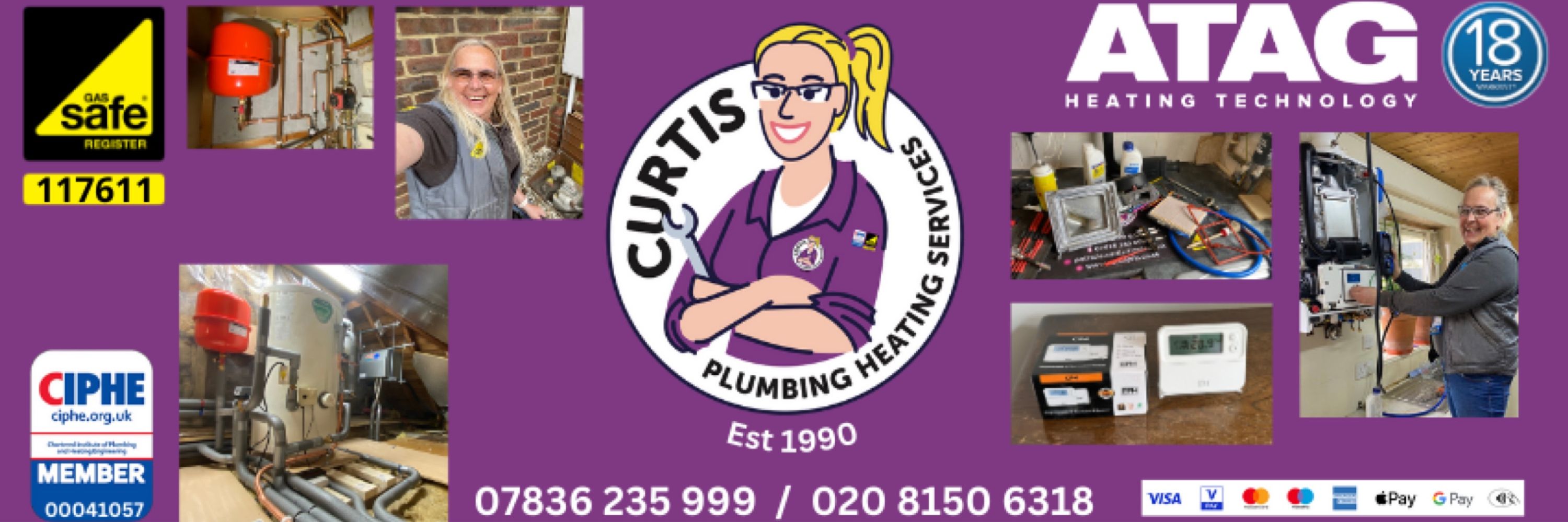 Curtis plumbing heating Services