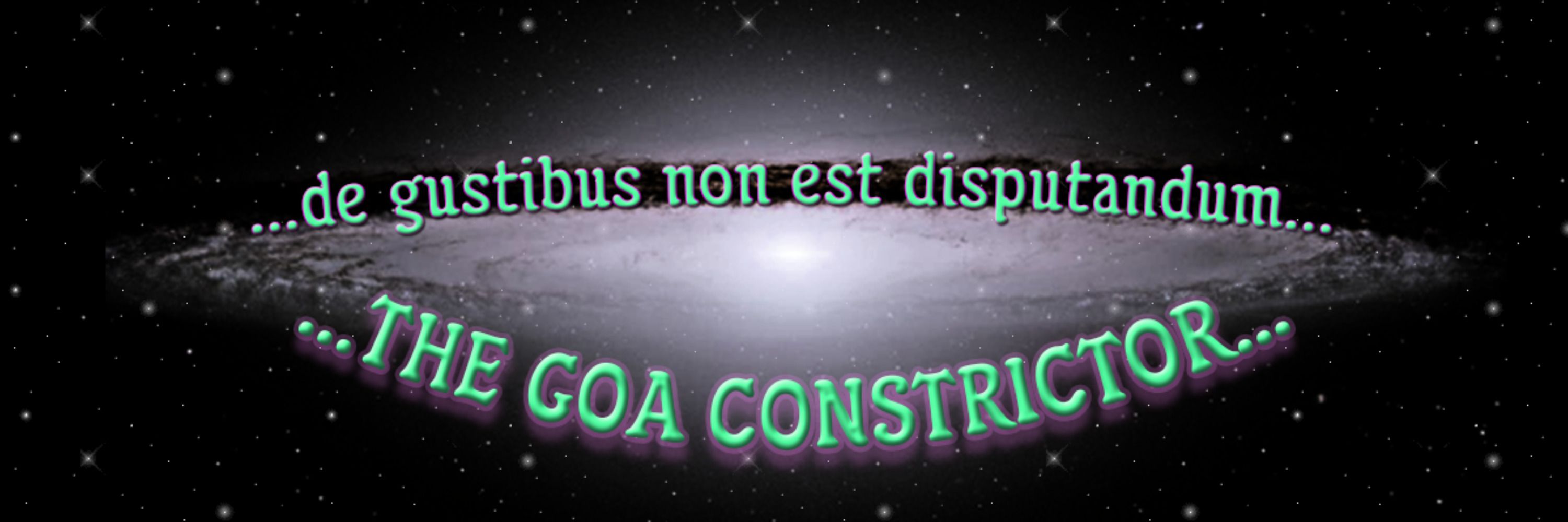 The Goa Constrictor