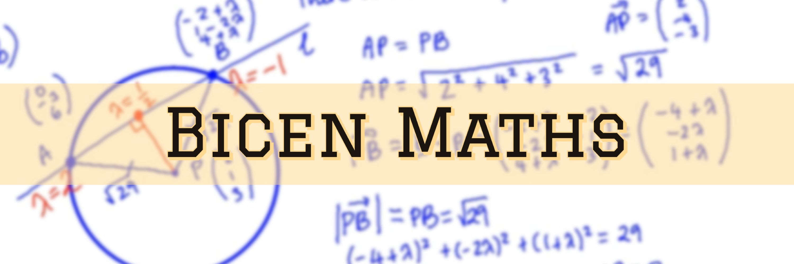 Bicen Maths - Seb Bicen