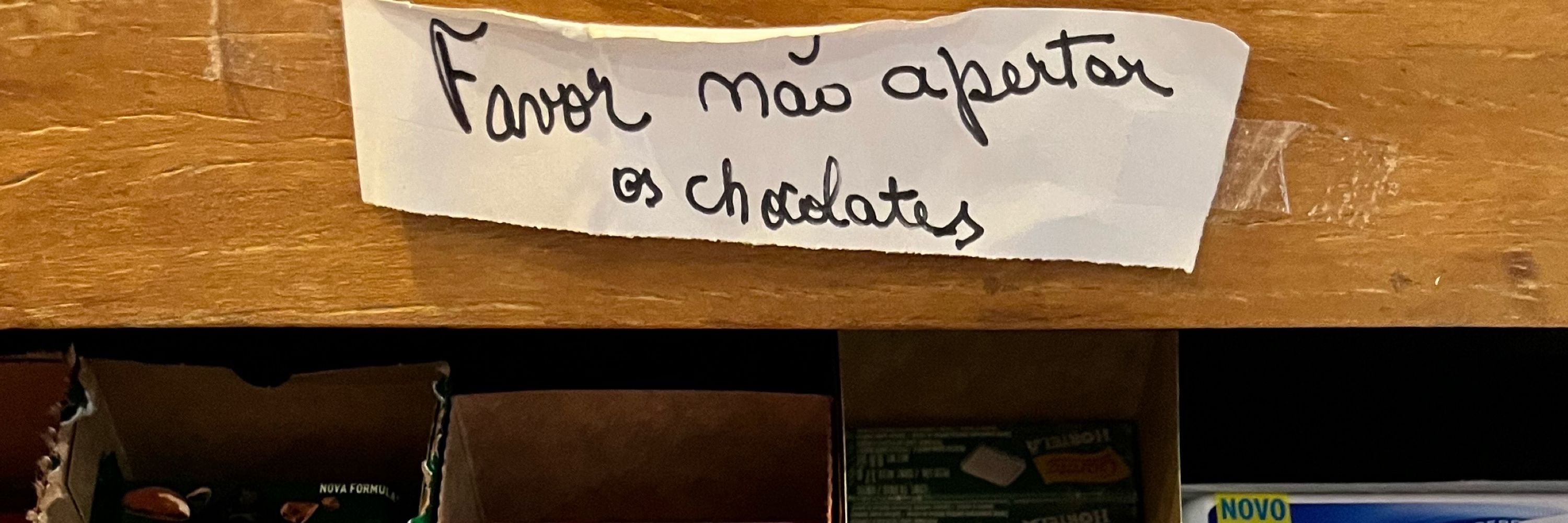 Não é a iaiá 