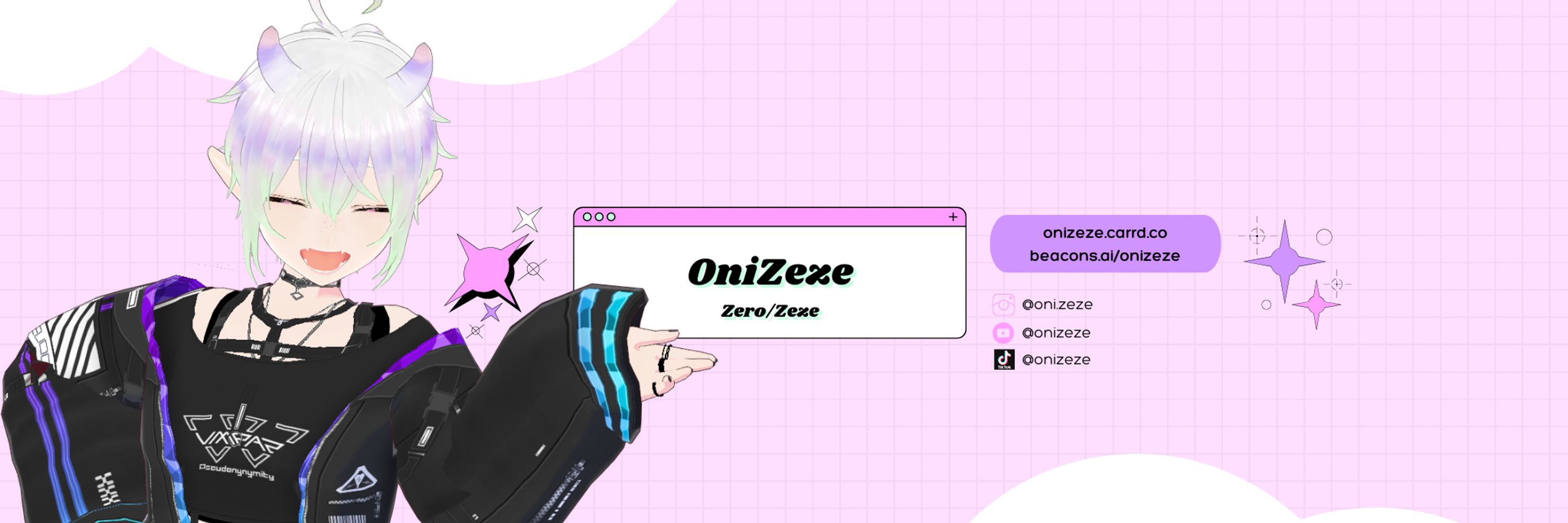 👹🌃 OniZeze, Sleepy Sweet-Loving Oni Vtuber 🌃👹