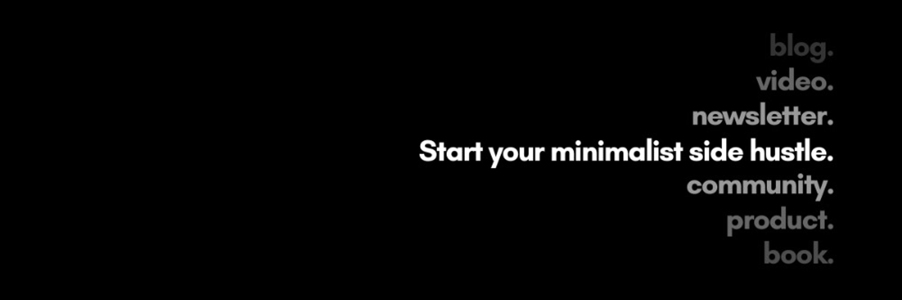 Jamie Northrup - Minimalist Hustler