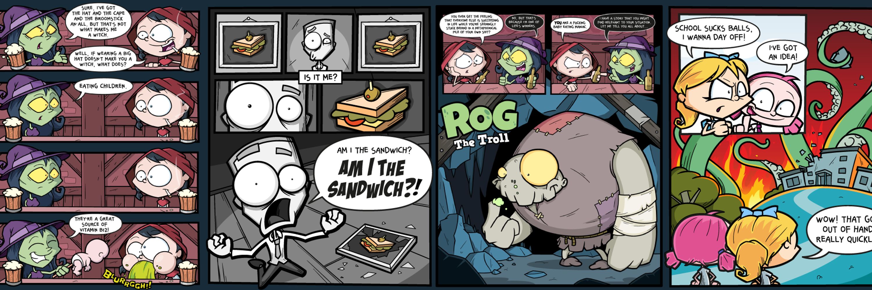 Smoking Pig Illustrations