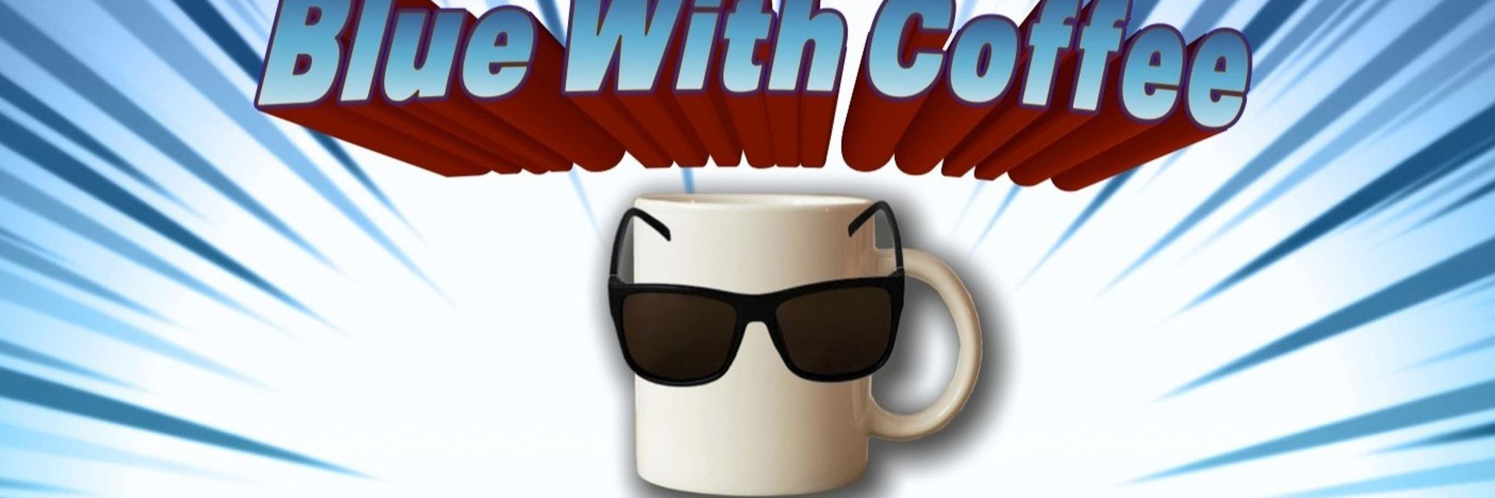 Blue With Coffee