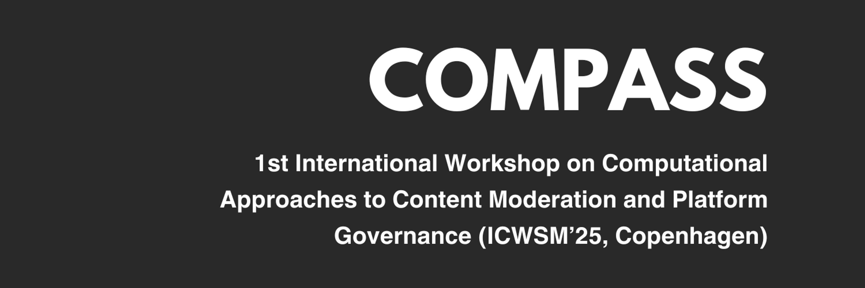 COMPASS Workshop