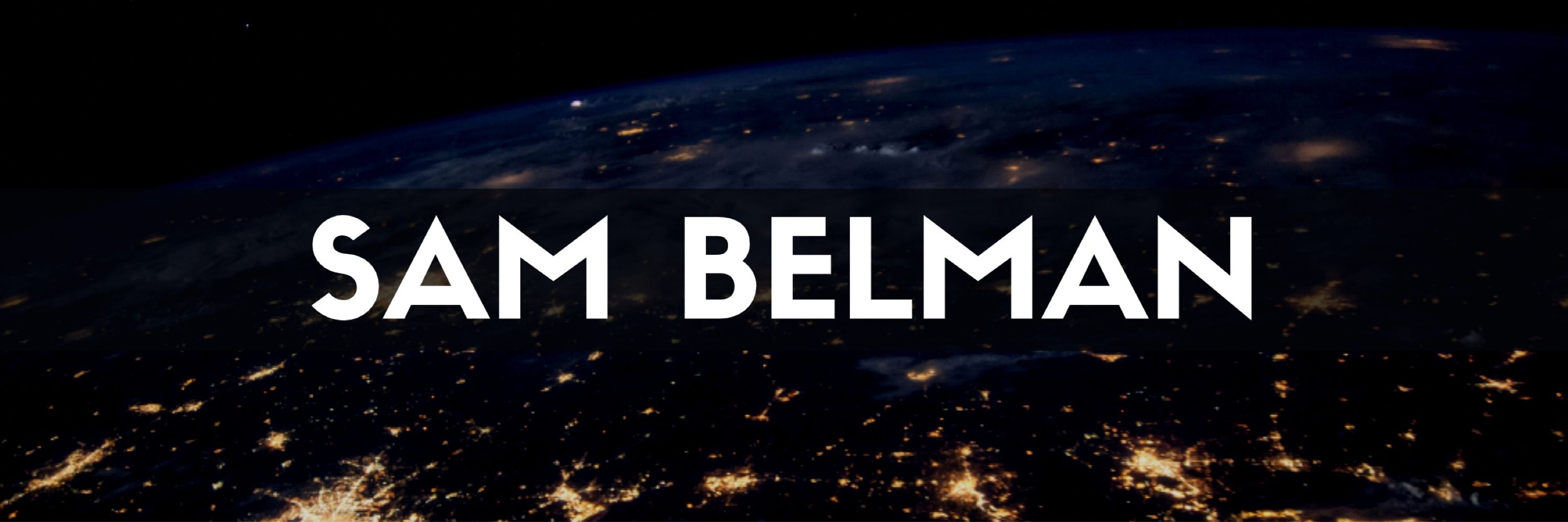 Sam Belman 🌎