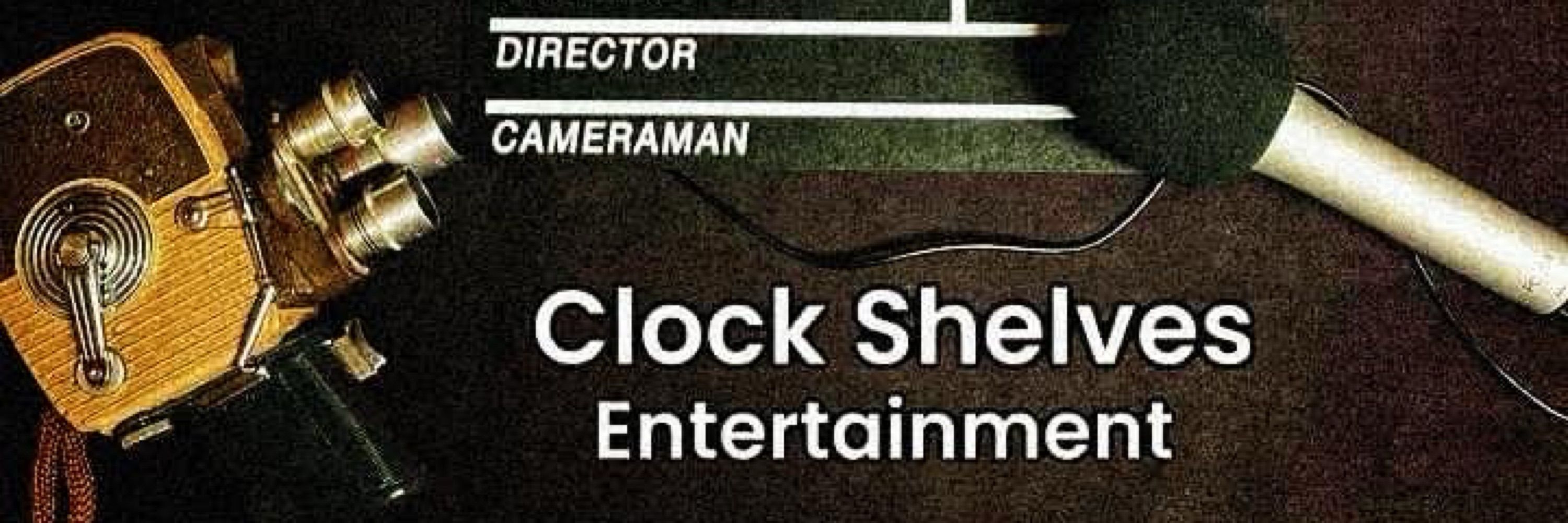 Clock Shelves Entertainment