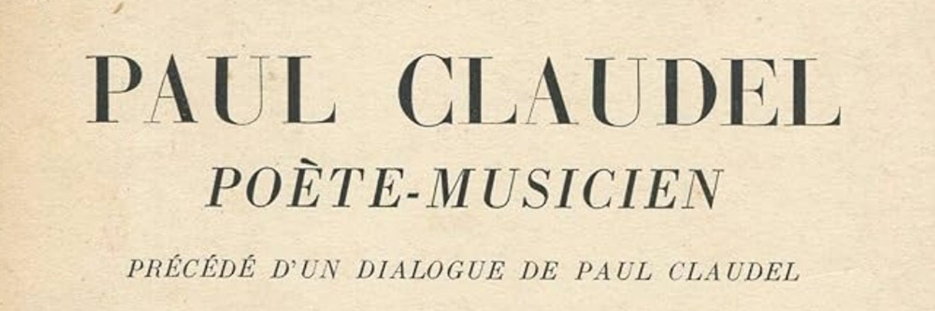 Paul Claudel
