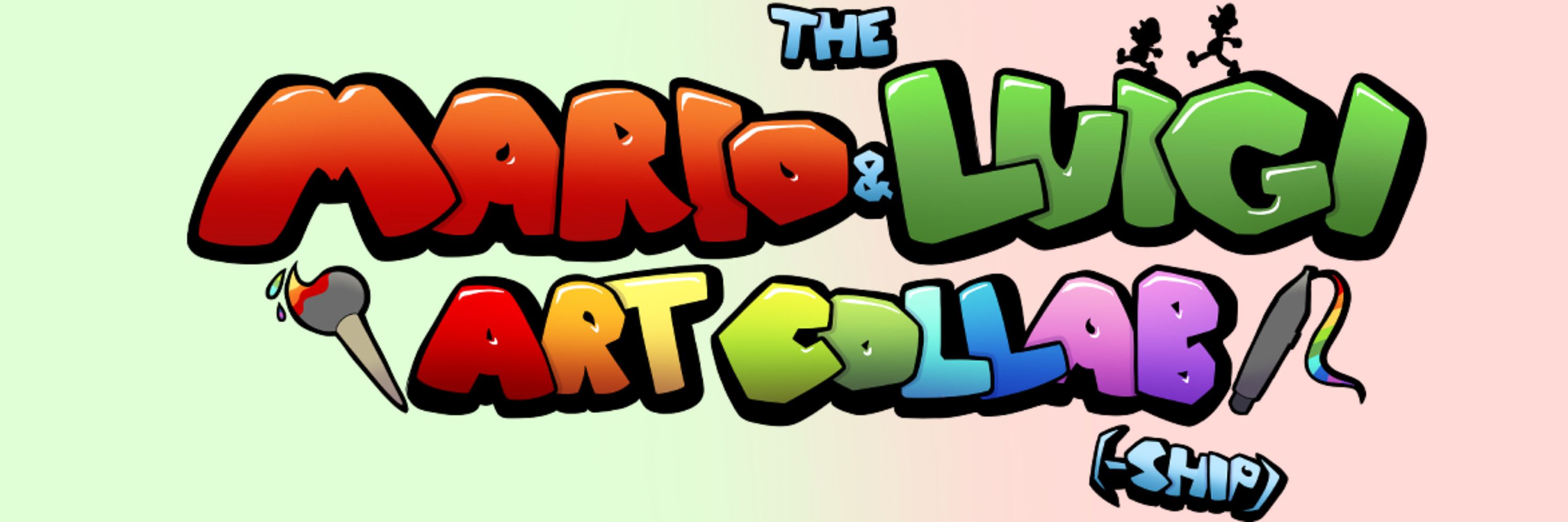 The Mario & Luigi Art Collab (-ship)!