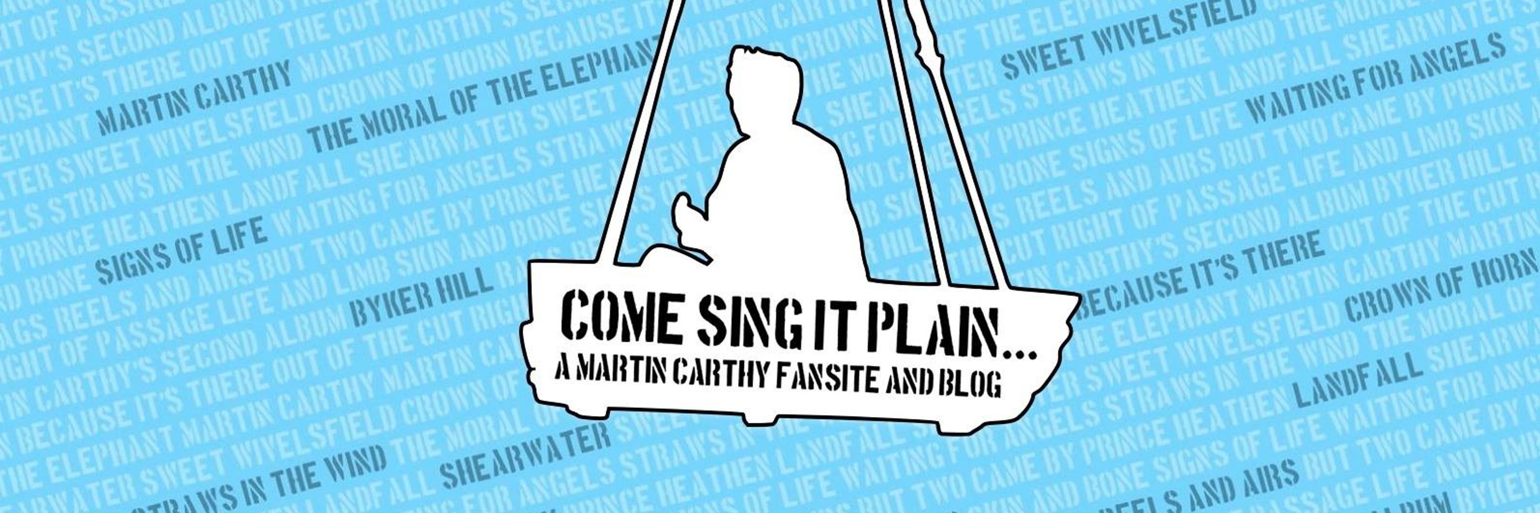 Come Sing It Plain: a Martin Carthy fansite