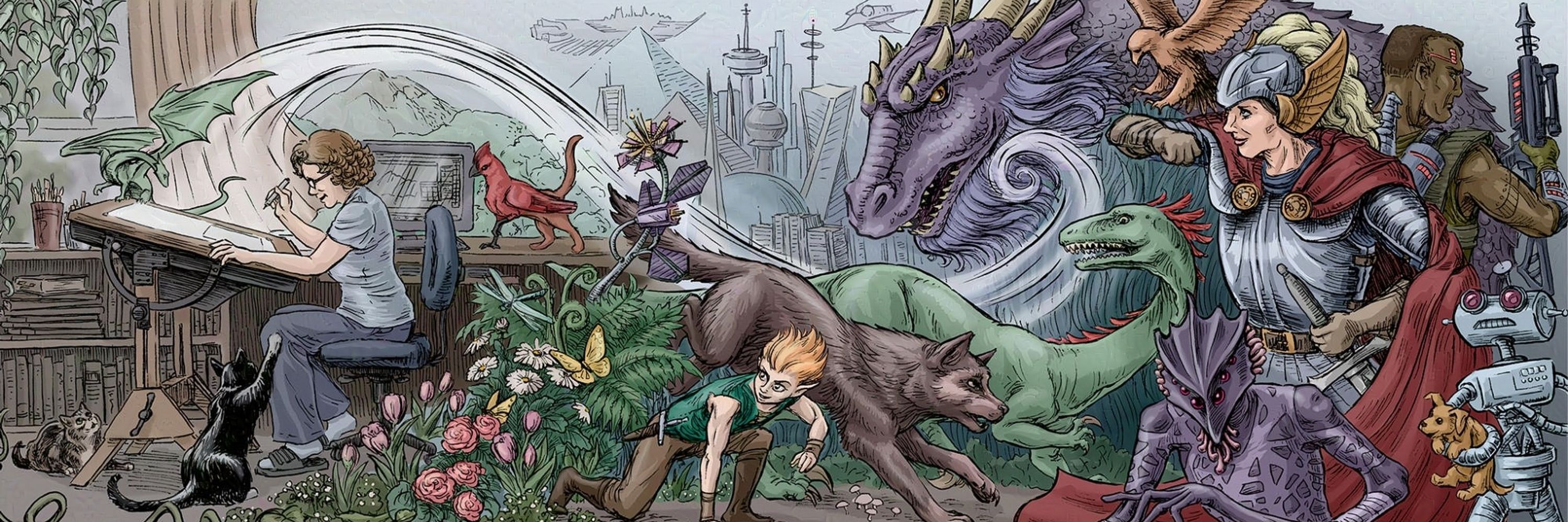 Critterwings Illustration