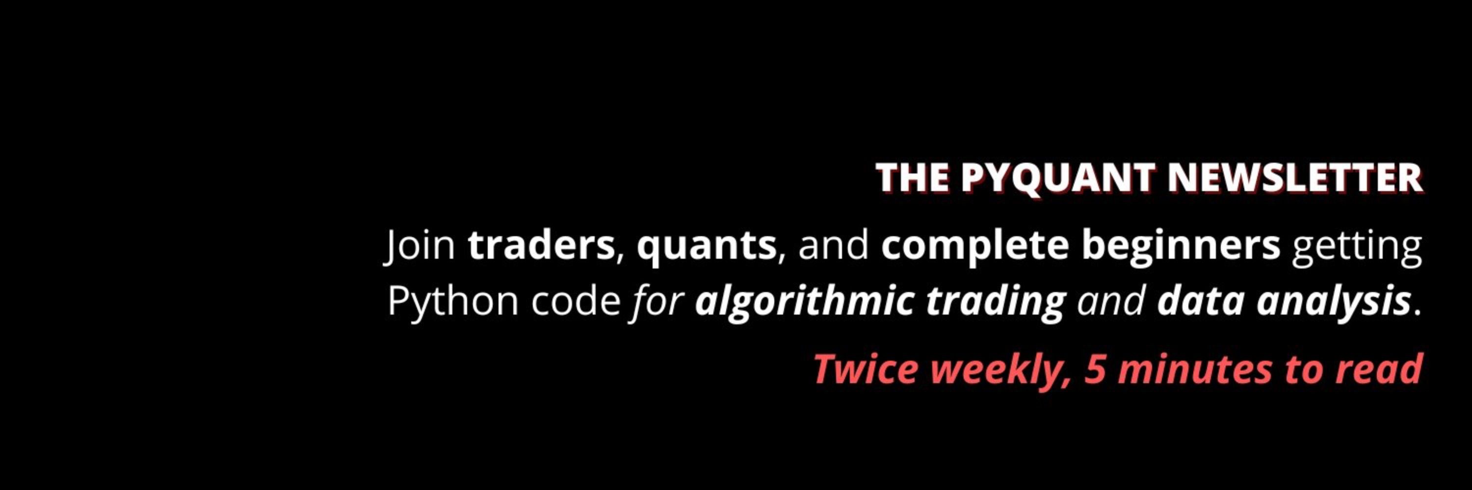 PyQuant News 🐍