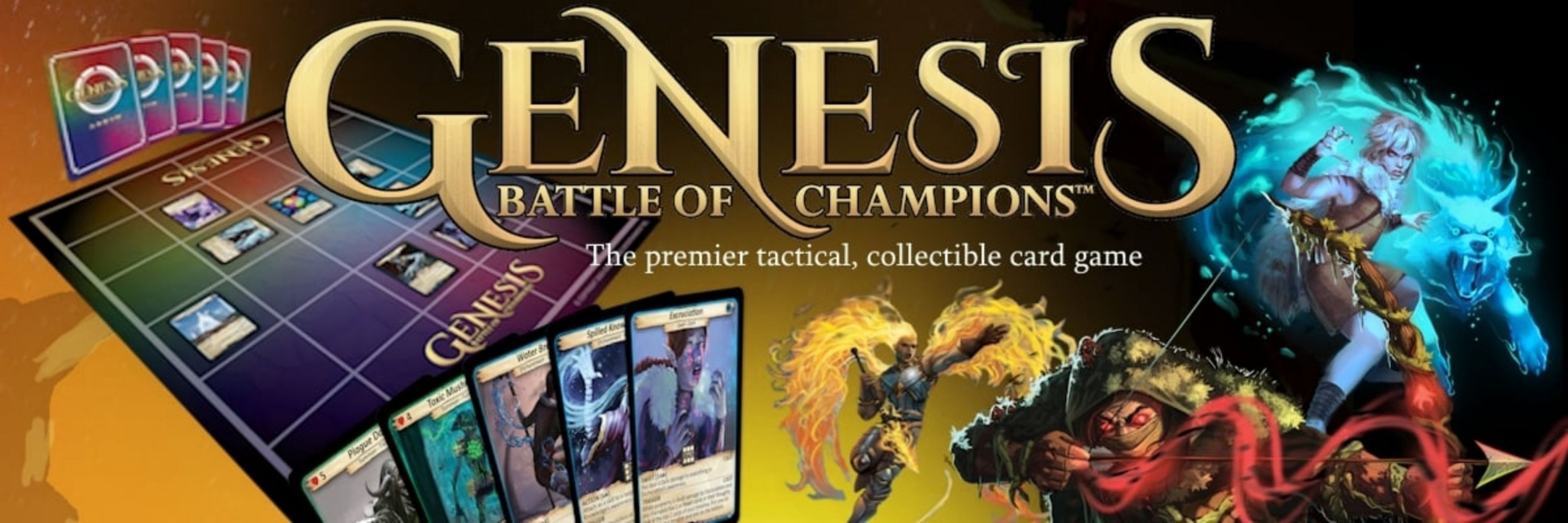 Genesis: Battle of Champions, tactical CCG