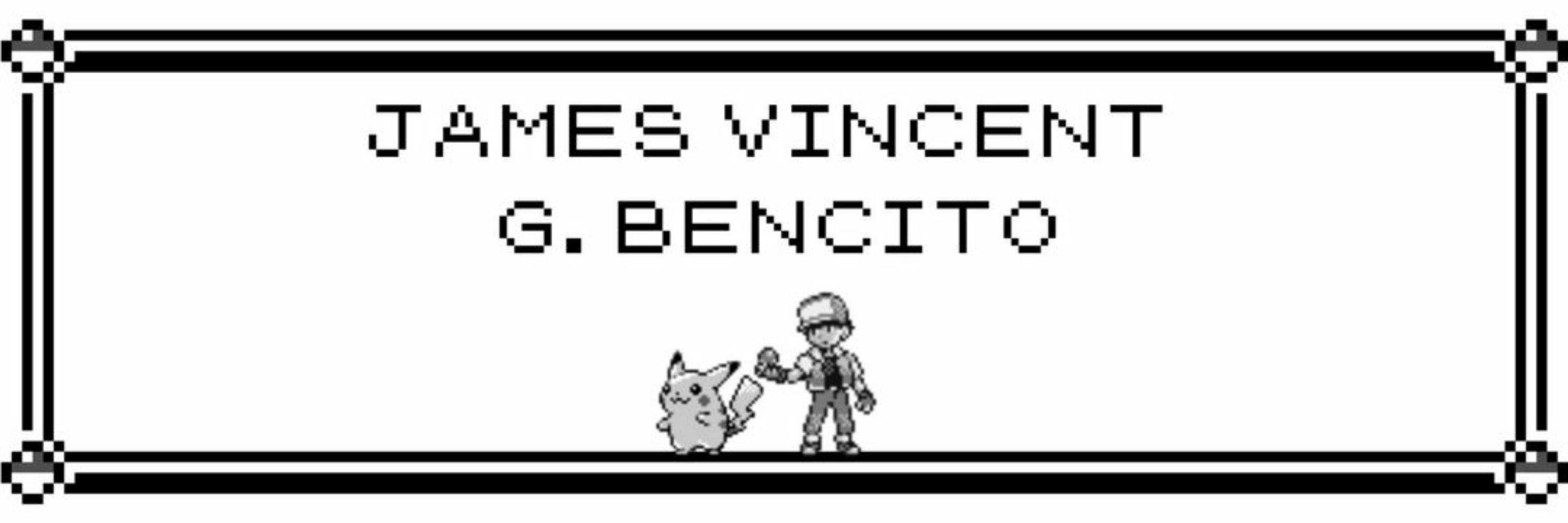 James Vincent G. Bencito