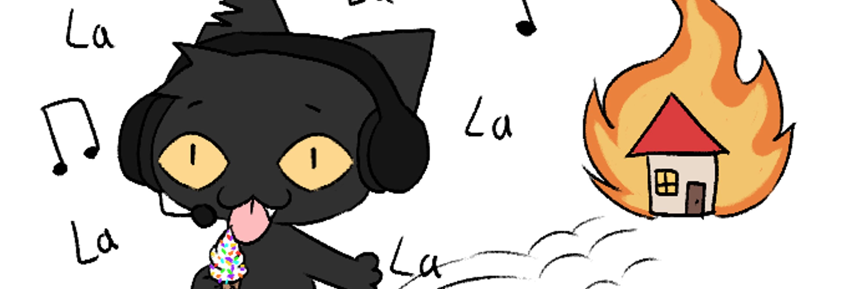 Emo cat