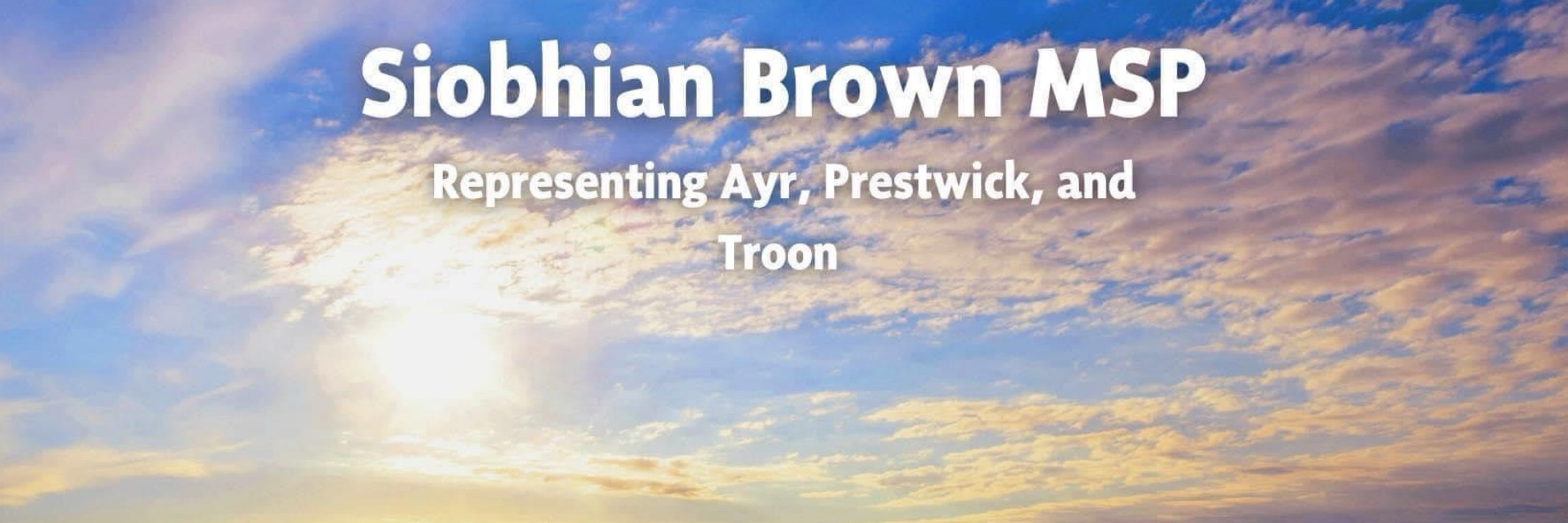 Siobhian Brown MSP