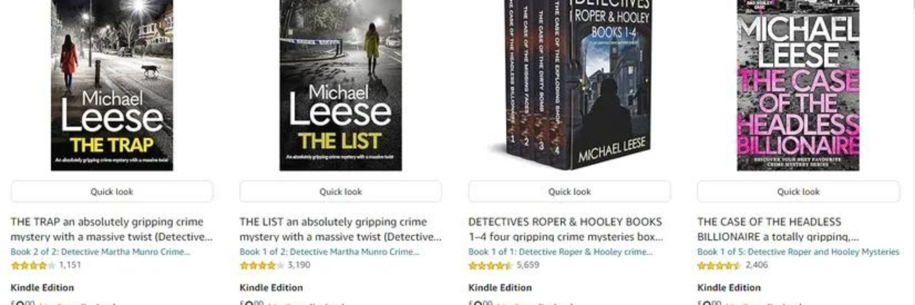 Author Michael Leese