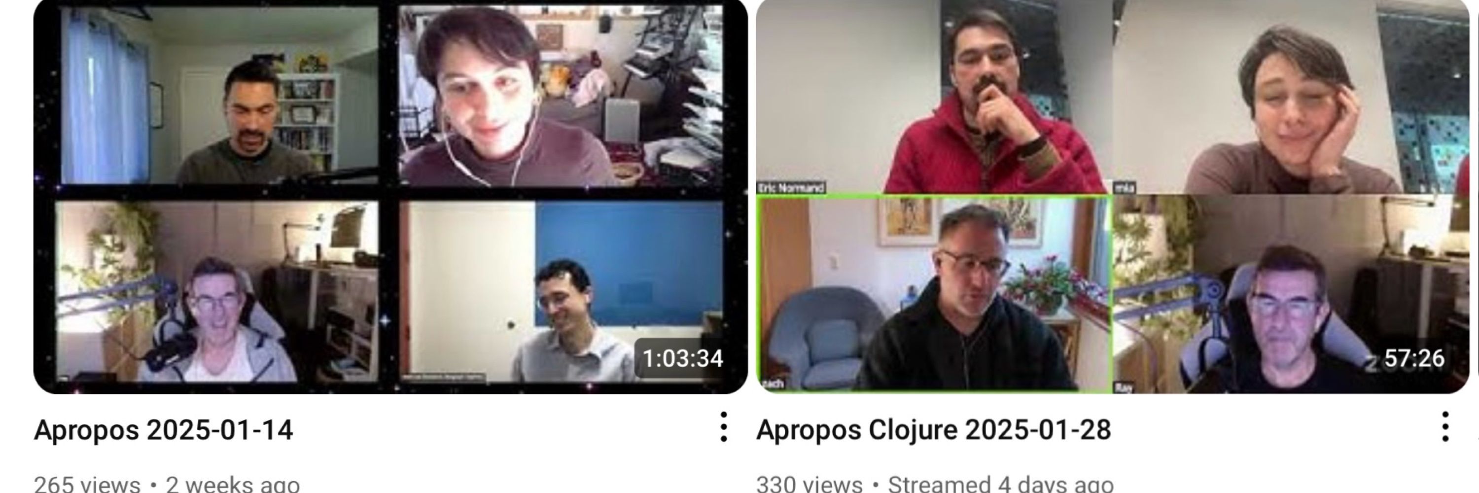 Apropos Cast