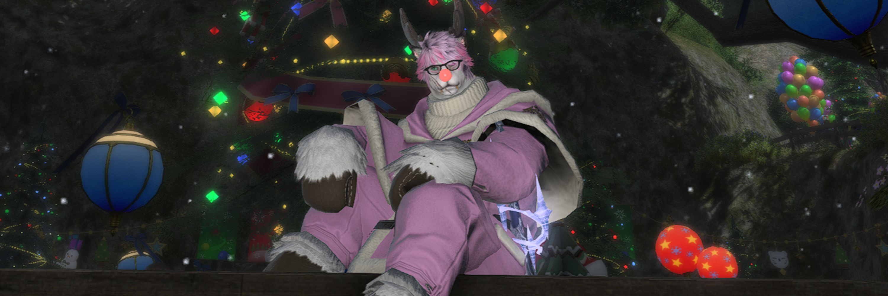 A Sassy Pink Fox
