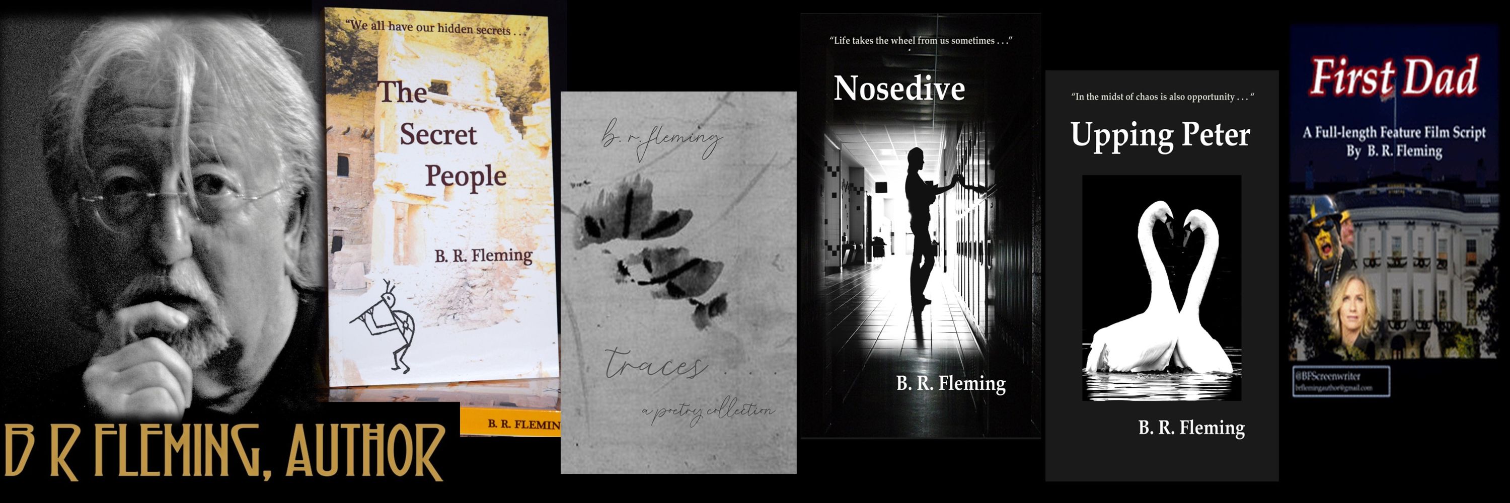 B R Fleming, Author