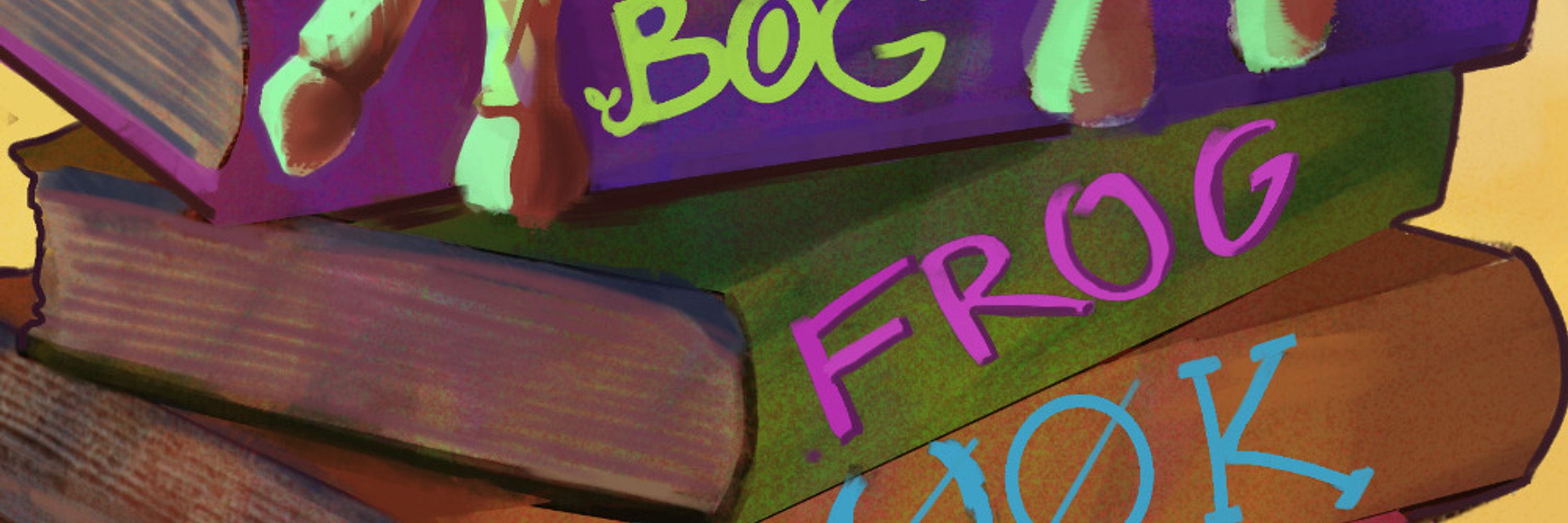 Bog Frog Book Pod