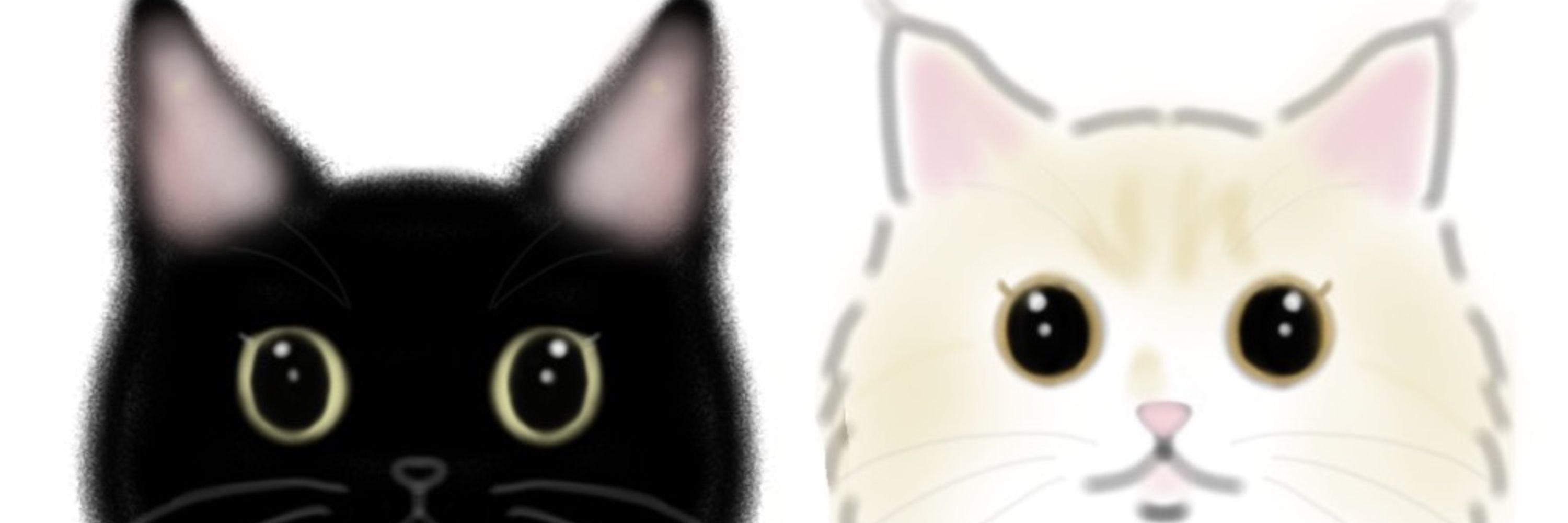 ステラとルーナと飼い主えむよん