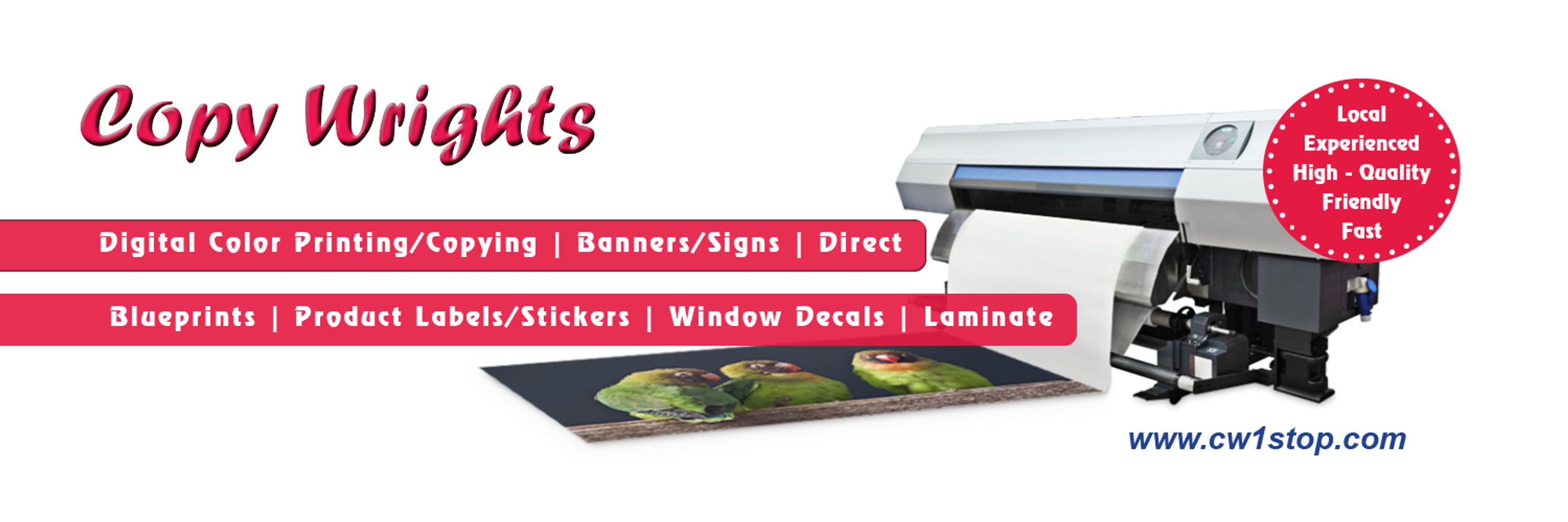 Copy Wrights Printing & Mailing (WA State's #1 Print Shop)