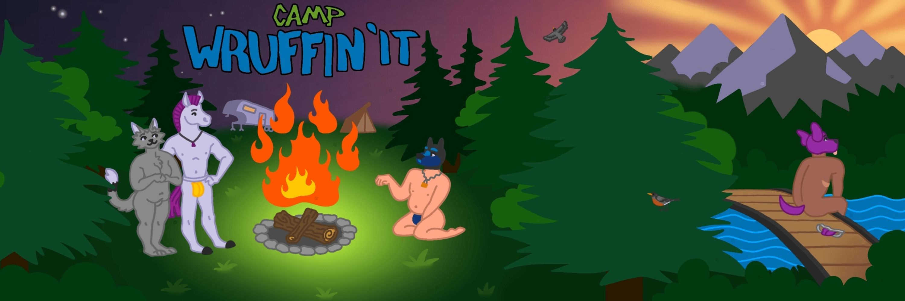 🏳️‍🌈🏕️ Wruffin' It Pet Play Summer Camp 🔞🇨🇦