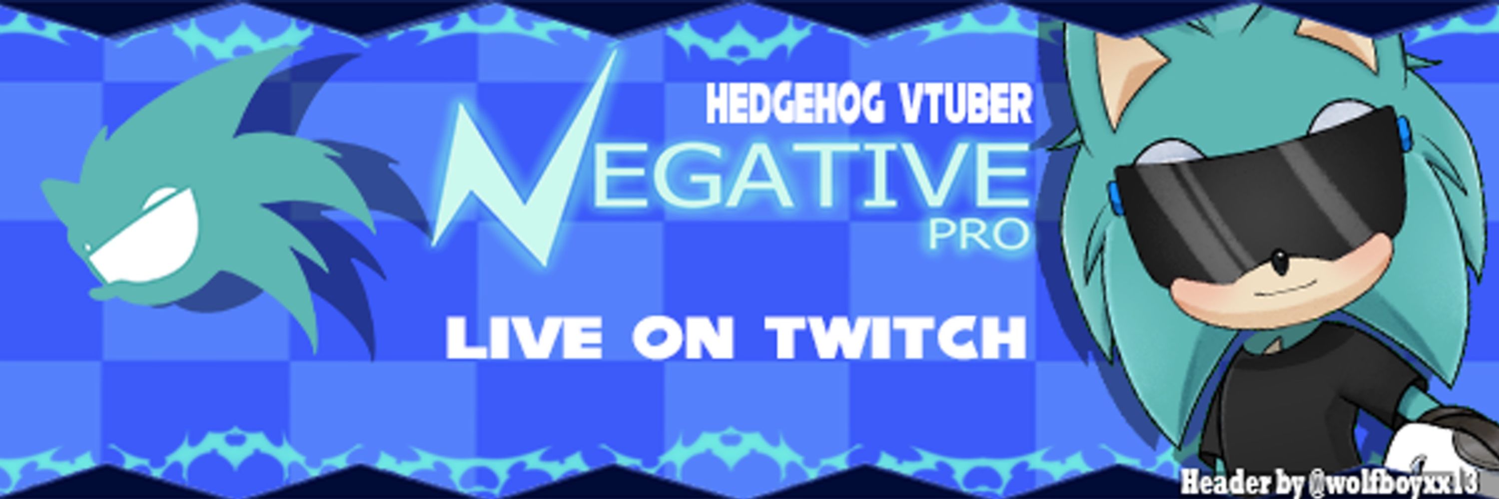 NegativePro Hedgehog Vtuber