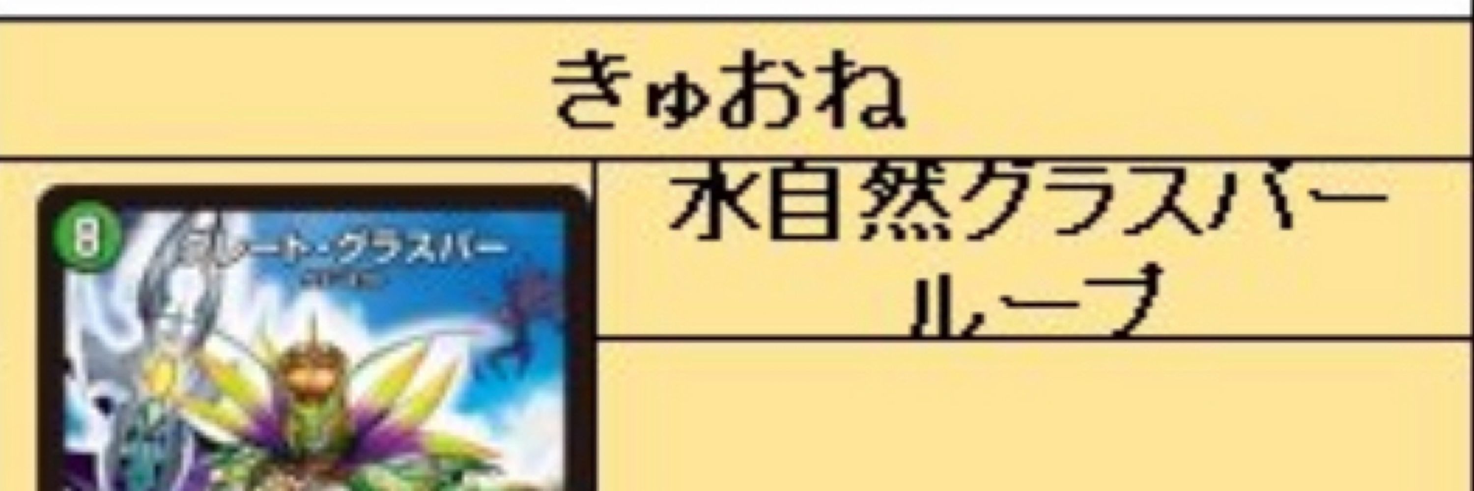 き　ゅ　お　ね