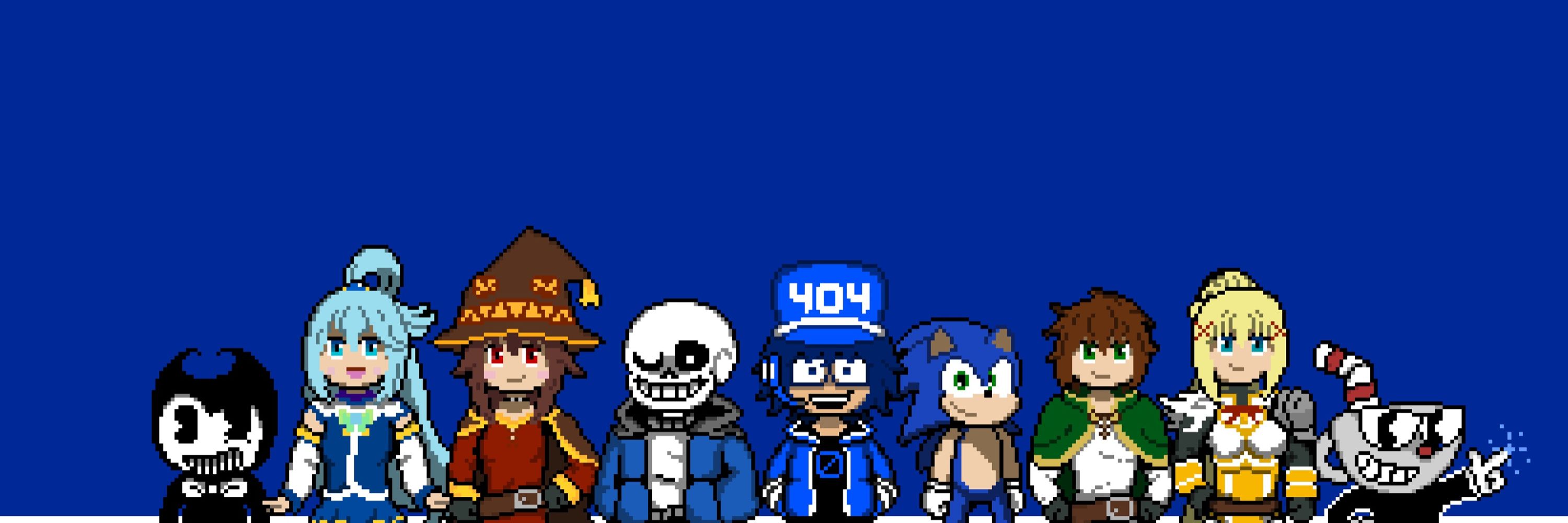 BLU GLITCH 404