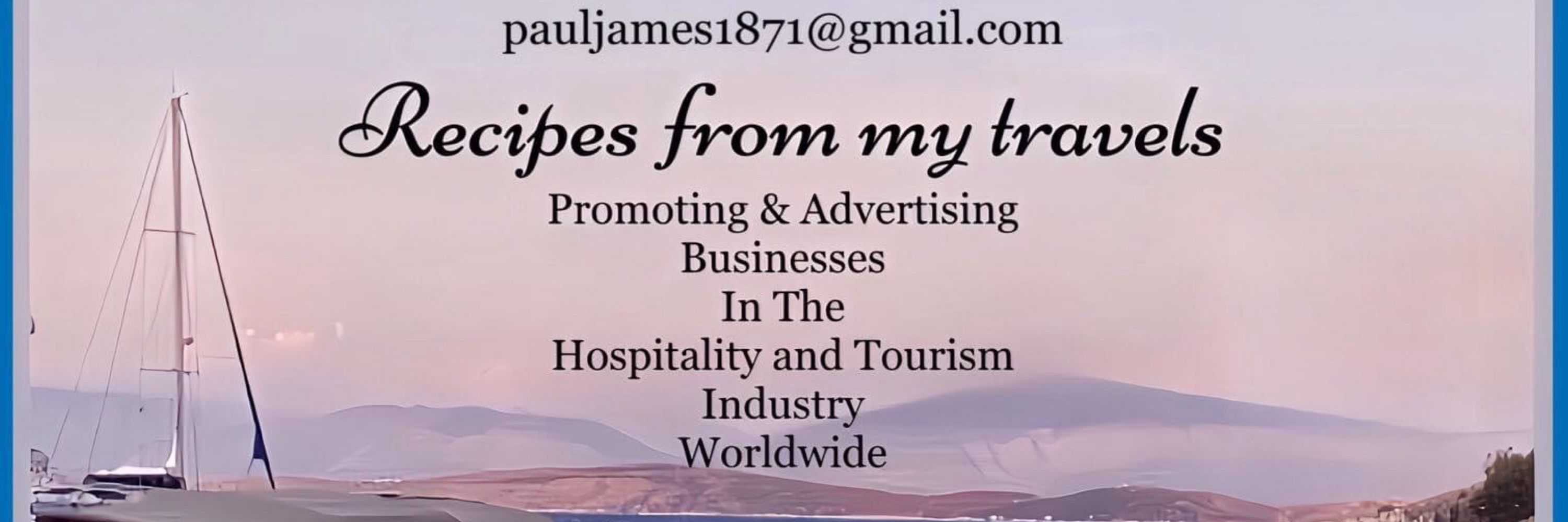 Recipes from my travels